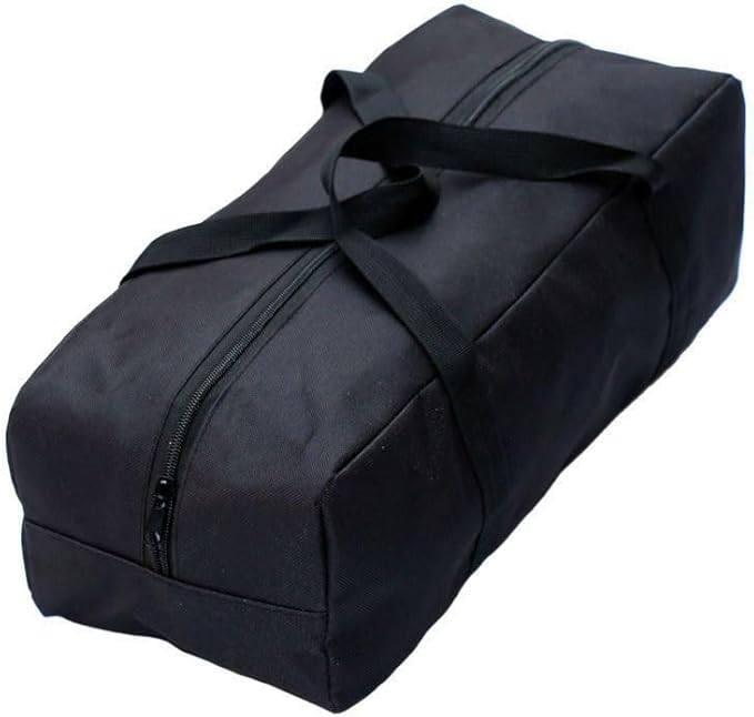 Extra Large Heavy Duty Duffle Bag - Foldable Storage Organizer for Camping Chairs, Grill Tools, Tent, Yoga Mat, Fishing Gear & Tool Kits with Shoulder Strap (52L-27.56''(L)x9.45''(W)x12.2''(H))