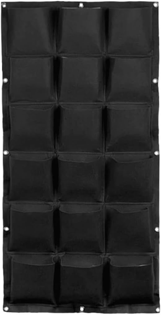 WFIST Vertical Hanging Planter Bag, Breathable Felt Wall Garden Planter