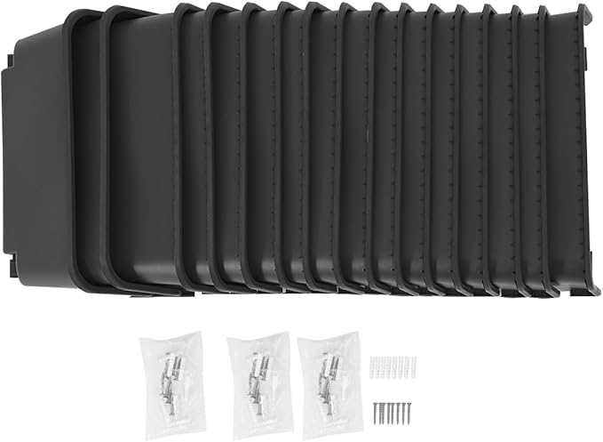 16 Pack Vertical Garden Planter, 13 inch Wall Mounted Planter