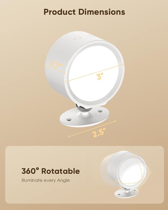 LED Wall Mounted Lights 2 Pcs