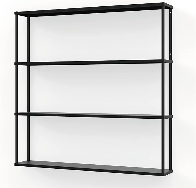 Mango Steam Wall-Mounted Steel Floating Shelving Unit