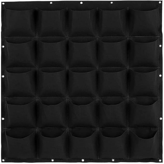 WFIST Vertical Hanging Planter Bag, Breathable Felt Wall Garden Planter