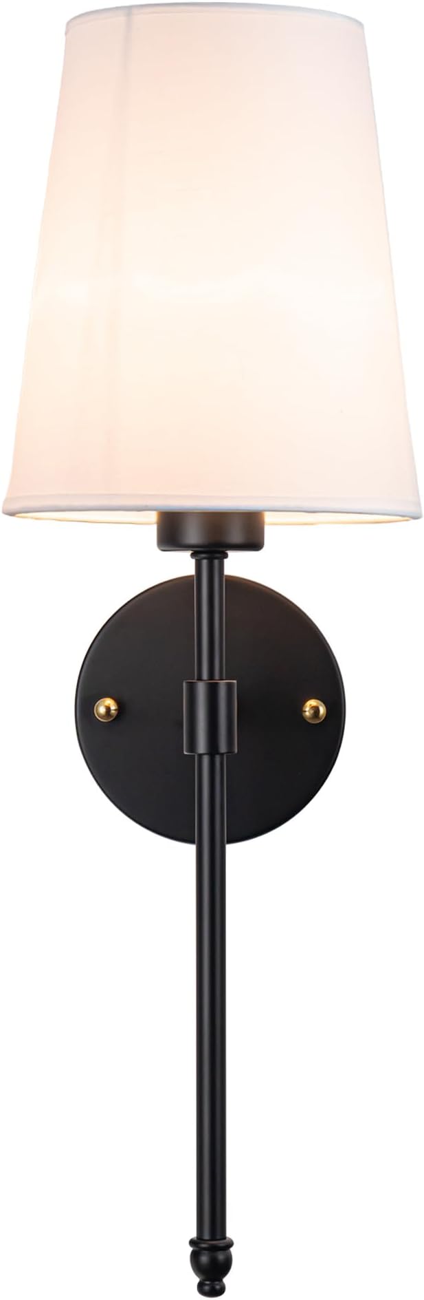 YHCDLAMP Battery Operated Wall Sconce Light