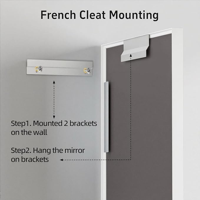 36x30 Inch White Bathroom Mirrors