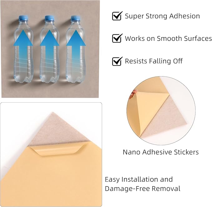 6 PCS Acoustical Wall Panels,23.6 x 23.6 Inch Self-adhesive Sound Absorbing