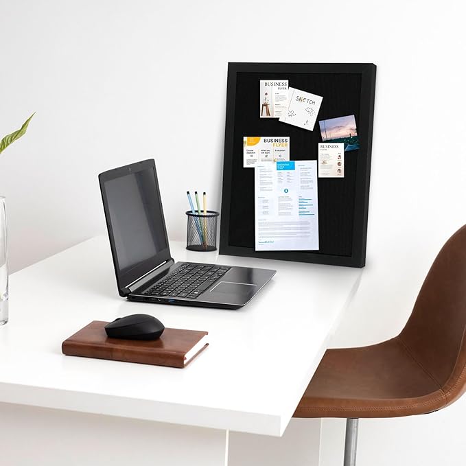DOLLAR BOSS Black Cork Board