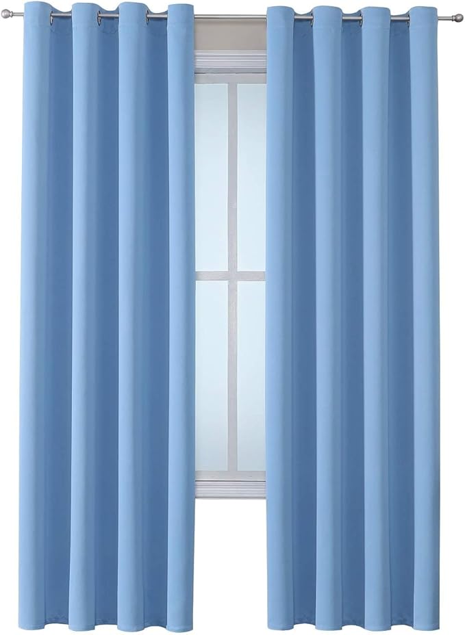 ChrisDowa Grommet Room Darkening Curtains