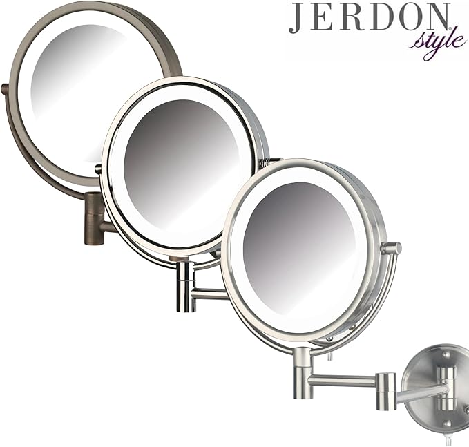 JERDON Wall-Mounted Vanity Mirror