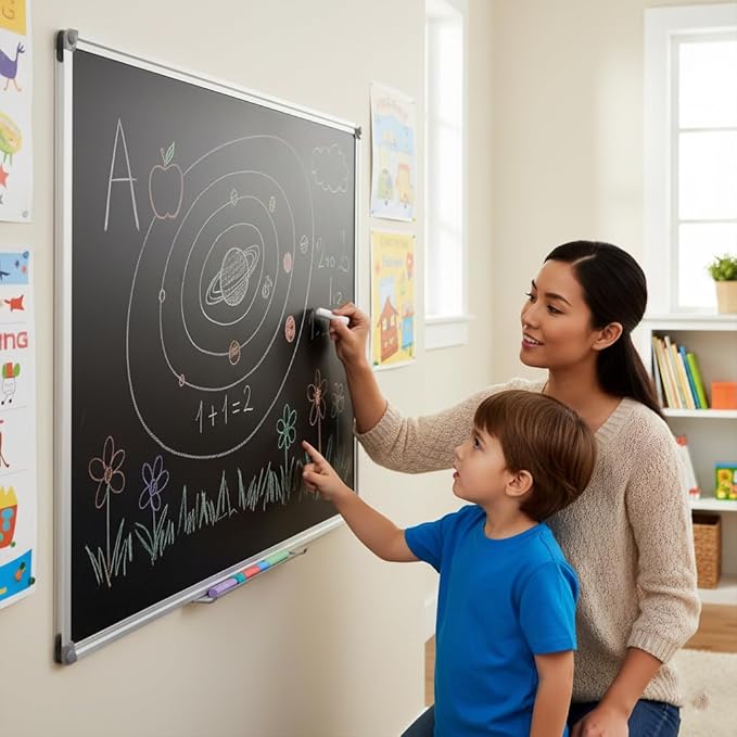 36 x 48 Inch School Large Black Chalkboard