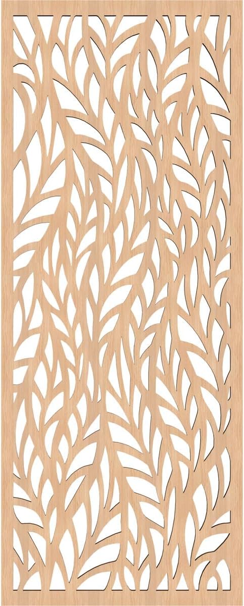 Ortonville Decorative Pierced Fretwork Wood Wall Panels, 13 3/8"W x 34 3/8"H x