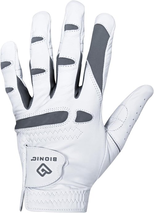 Bionic Men's Golf Glove - Performance Grip Pro | Premium Leather for Superior Comfort