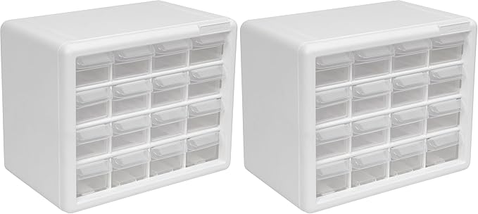 Akro-Mils 16-Drawer Plastic Drawer Storage Cabinet