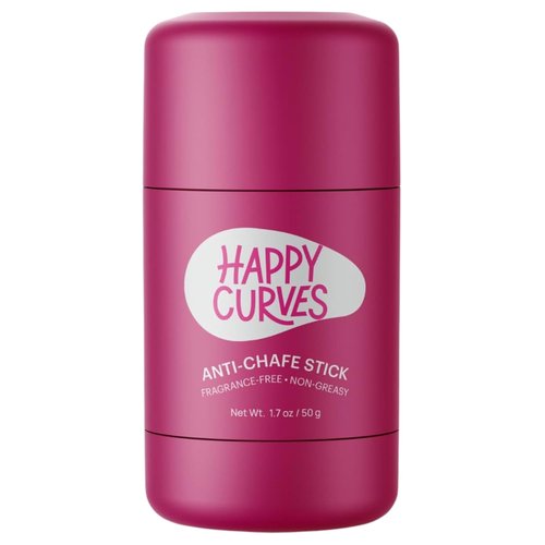 HAPPY CURVES Anti-Chafe Stick - Ultimate Chafing Defense for Women | Thigh Rub Protector (1 Pack)