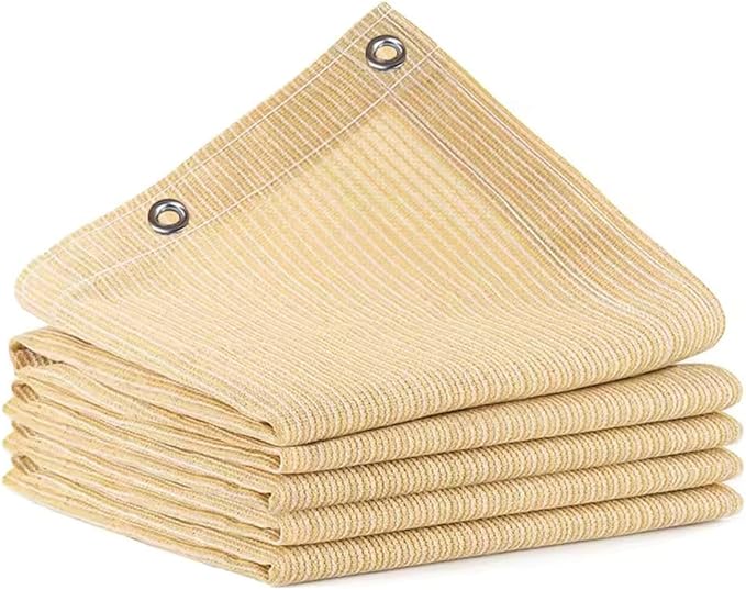 Shade Cloth 90% 6x6 Ft Sun Shade Mesh Netting Cover for Pergola, Garden, Outdoor, Patio, Deck, Backyard