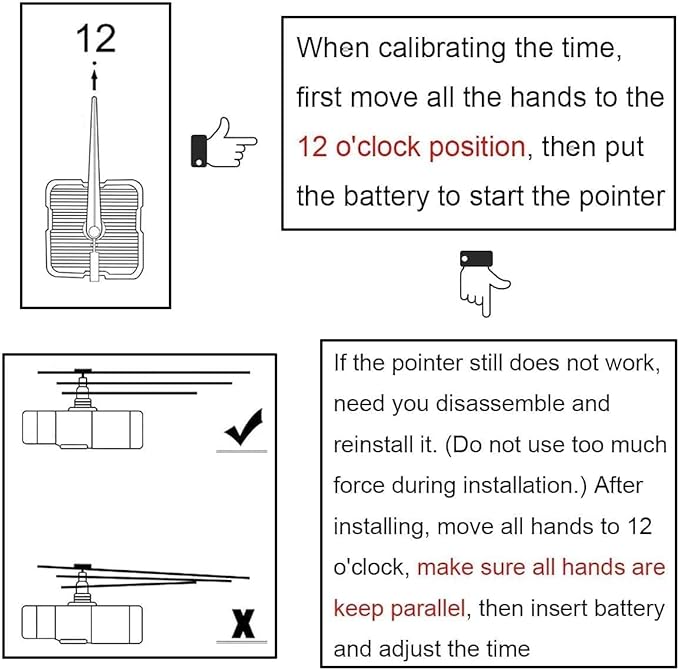 ArtSocket Wooden Wall Clock Silent Non-Ticking, Battery Operated