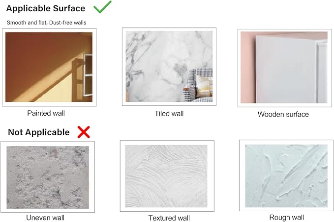 Cork Board Tiles for Wall with Push Pins, Removable 36" x 24" Slat Bulletin
