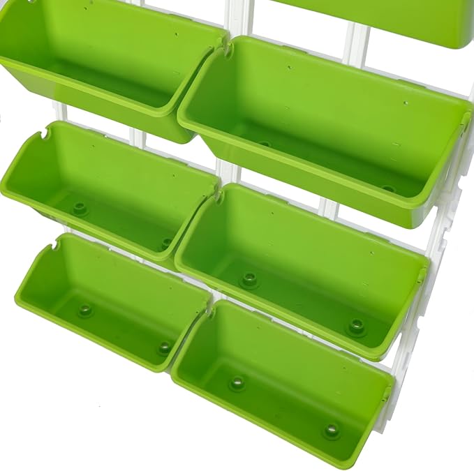 Kaibrite 8 Pockets Vertical Garden Wall Planter Raised Beds Hanging Planter