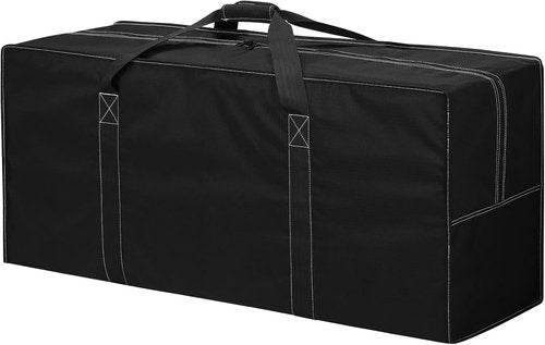 iFARADAY 155L Oversized Duffle Bag - 42â Heavy Duty Water Resistant Travel Bag for Camping & Storage | Black
