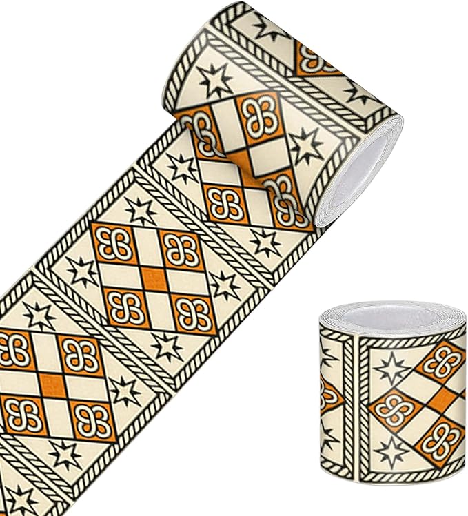 HOMETITUTE Wallpaper Border Peel and Stick Decorative Wall Trim Self Adhesive