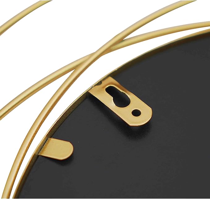 2 Set. Circle Mirrors for Wall Decor for Living Room Bedroom Bathroom Entryway