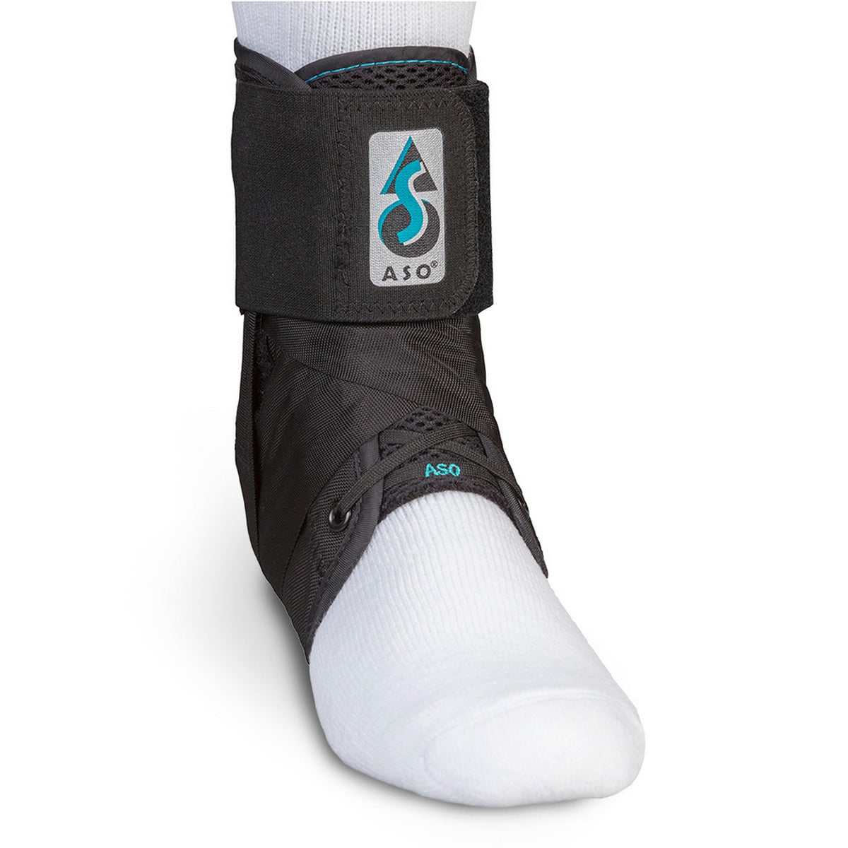 Med Spec ASO Ankle Stabilizer (X-Small, Black) â Lace Up Ankle Brace for Ankle Sprain and Instability, Orthopedic Ankle Support for Men, Women, Adults, Teens and Kids, Sports Injury Recovery, 264011