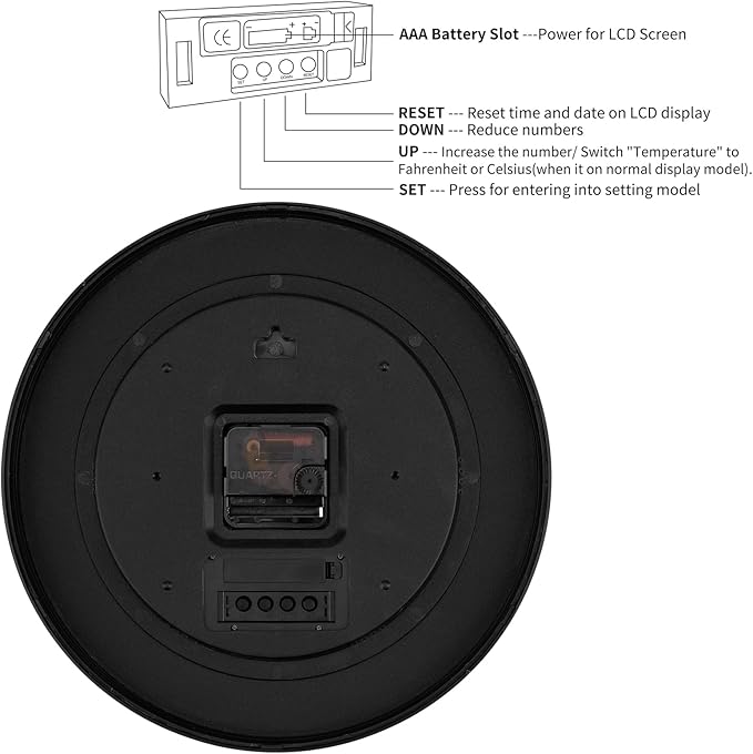 Foxtop Digital and Analog Learning Clock