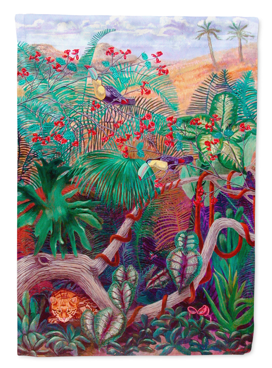 Bird - Toucan Garden Flag â Decorative Outdoor Yard Flag