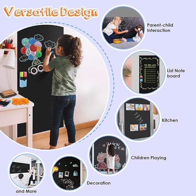 Magnetic Chalkboard Contact Paper