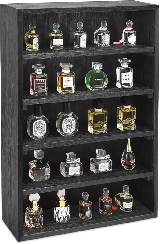 Ikee Design Wooden Wall-Mounted Display Shelves Rack