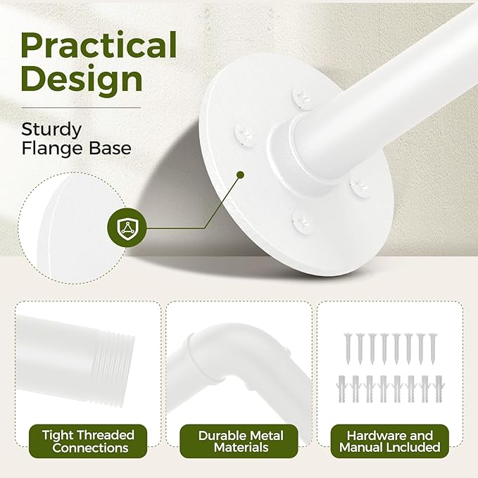 Bamworld Window Plant Hanger Indoor 63in 2PCS Hanging Planters