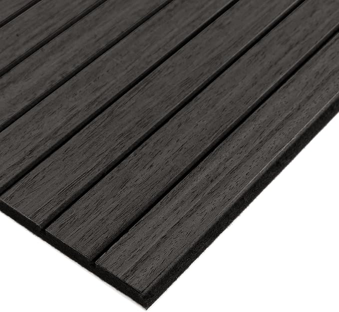 4-Piece Wood Slat Wall Panel for Interior Wall Decor Noise Cancelling 47.2" x