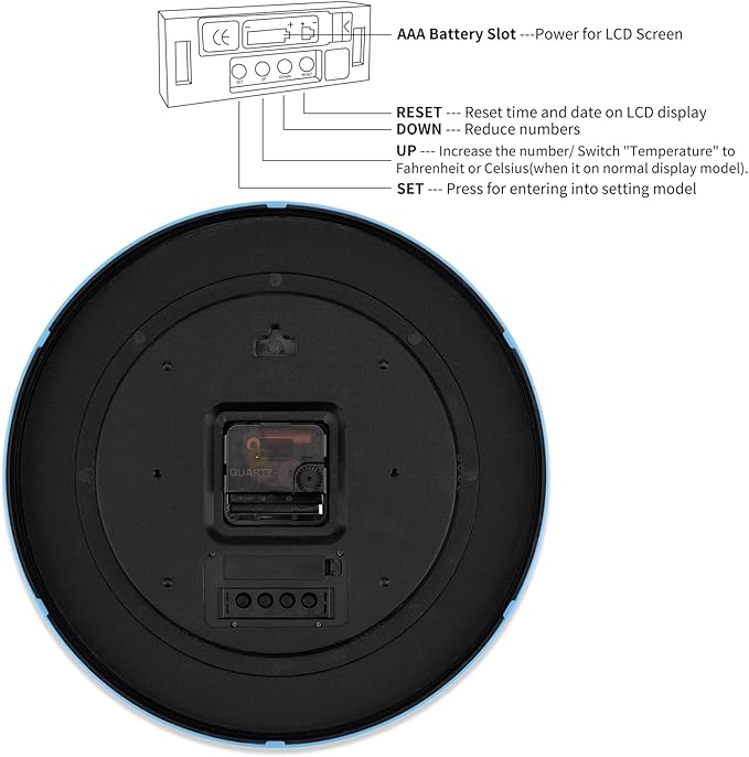Foxtop Digital and Analog Learning Clock