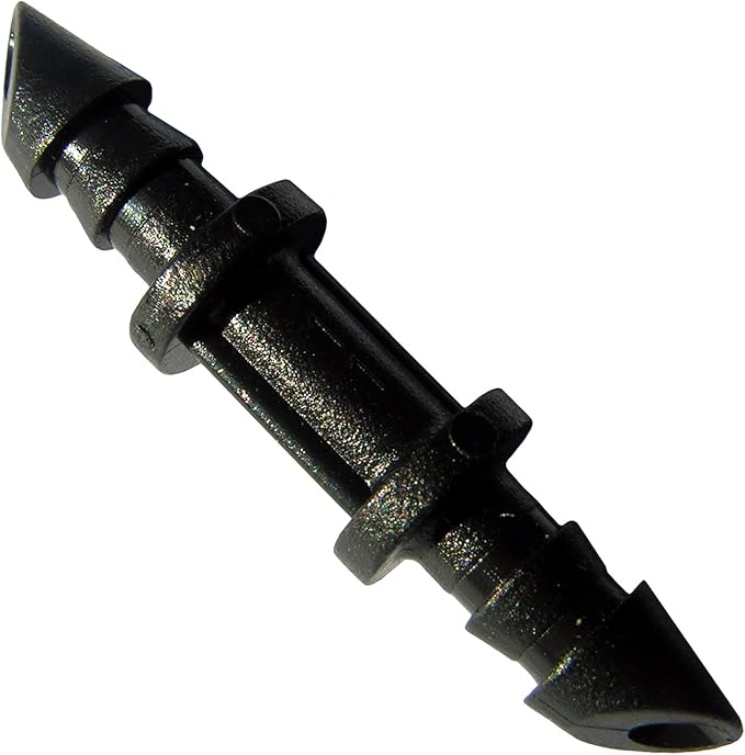 LASCO 15-5660CP Drip Irrigation Barb x Barb Coupling (100 Pack), 1/4" x 1/4"