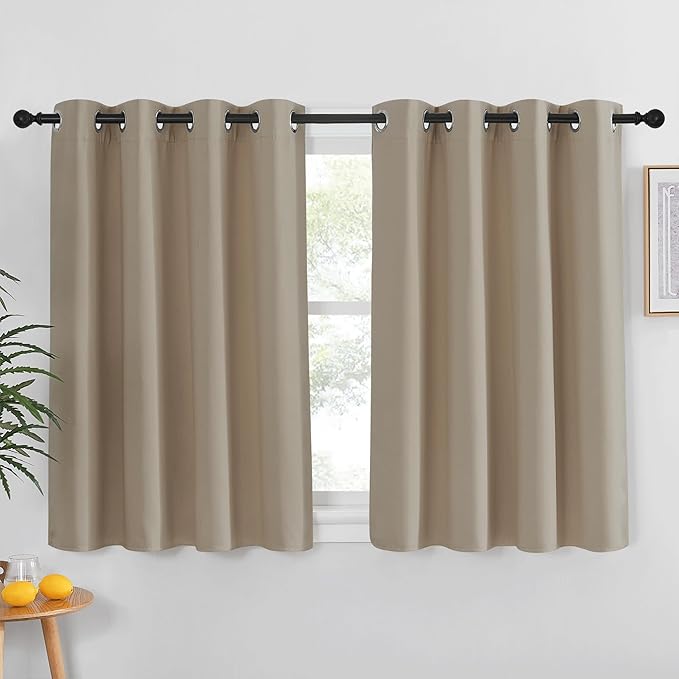 NICETOWN Taupe Blackout Curtain