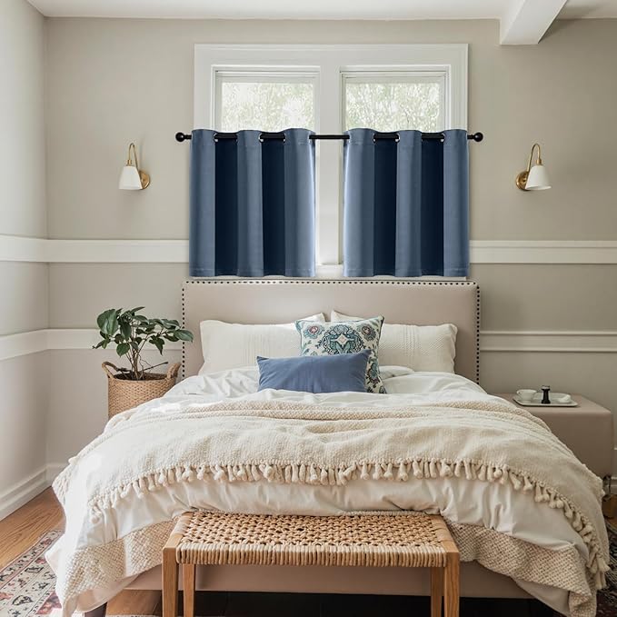 MIULEE Blackout Curtains for Bedroom Living Room 2 Panels, Thermal Insulated