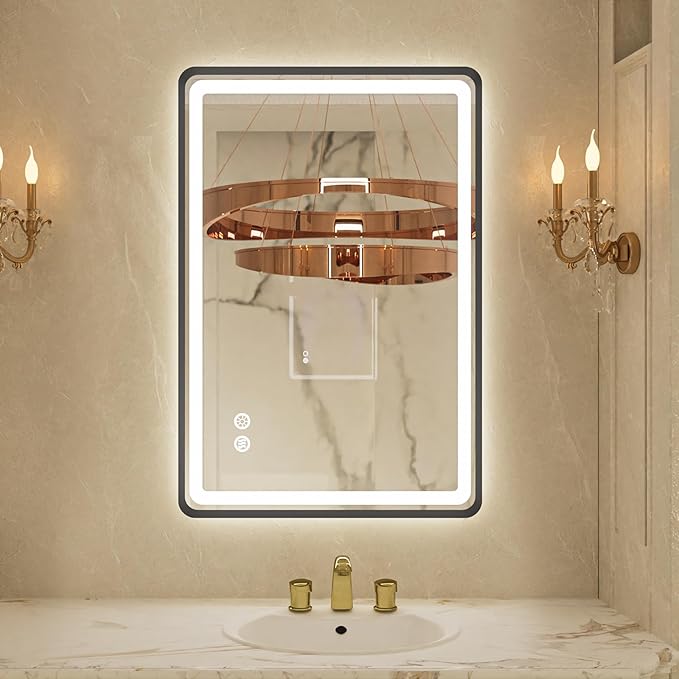 24x32 Inch LED Bathroom Mirror