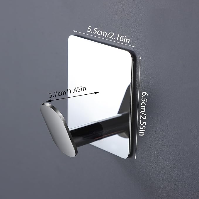 DELITON Towel Hooks for Bathrooms
