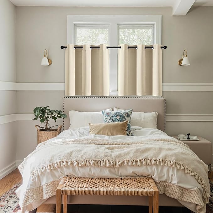 MIULEE Blackout Curtains for Bedroom Living Room 2 Panels, Thermal Insulated