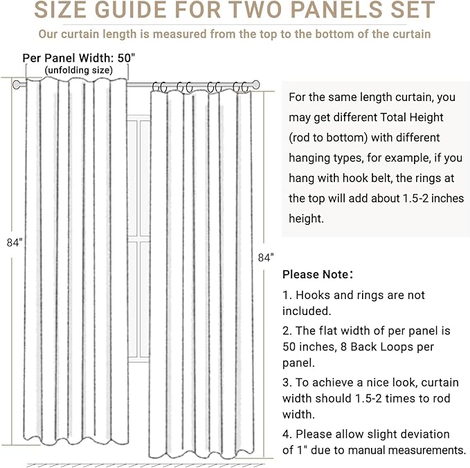 100% Blackout Shield Blackout Curtains