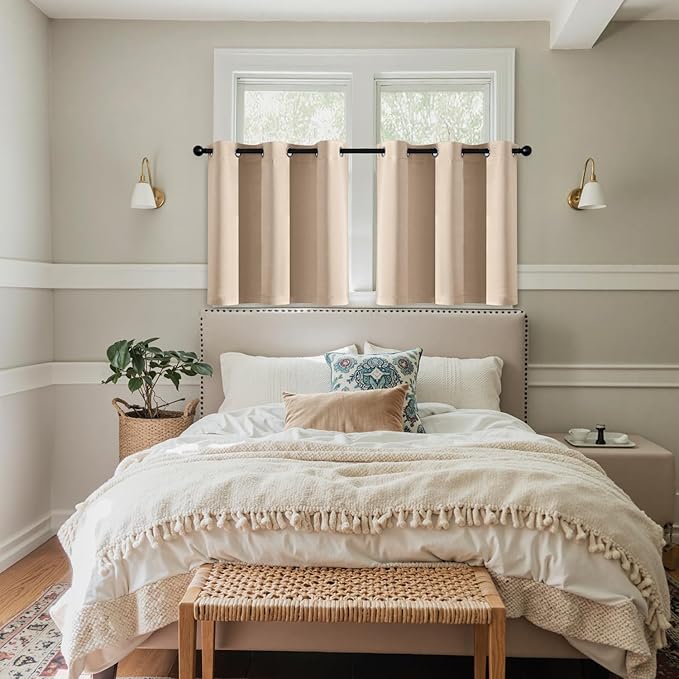 MIULEE Blackout Curtains for Bedroom Living Room 2 Panels, Thermal Insulated