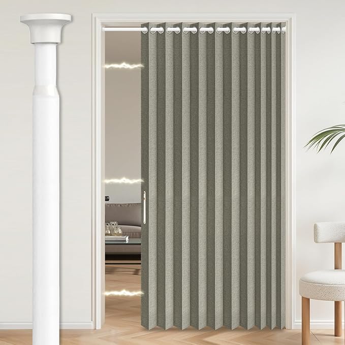 AJAZZ Blackout Accordion Door Interior