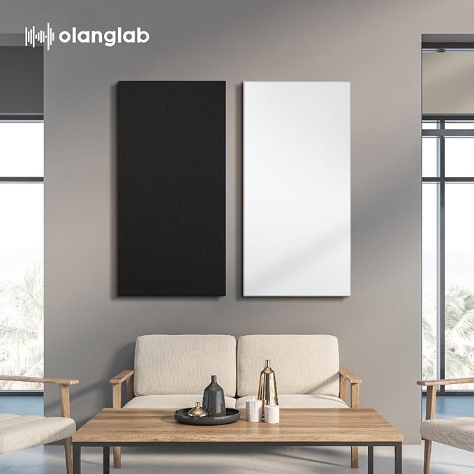Olanglab Sound Acoustic Panels 2 Pack, Large Sound Proof Panels