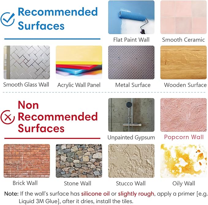 COMSTICKC 3D Red Brick Wall Panels Peel and Stick Tiles, Small Size Thin PVC