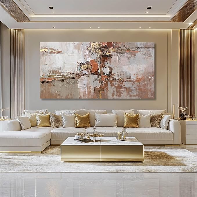 Gold Canvas Wall Art Framed Prints