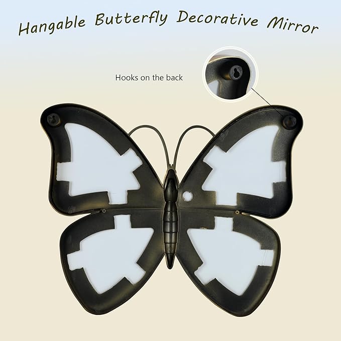 Decorative Butterfly Wall Mirror