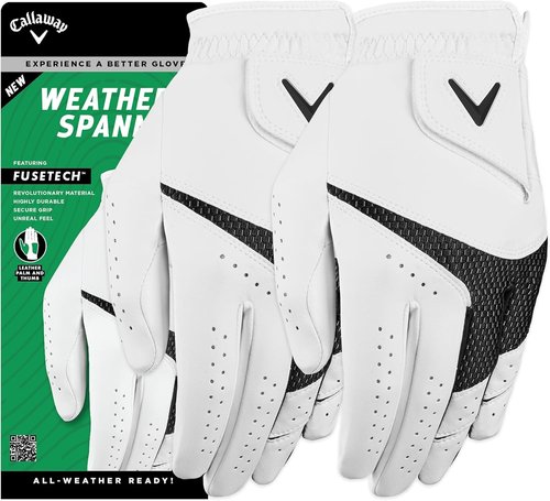 Callaway Golf Weather Spann Glove - Ultimate Grip & Comfort for All Weather Conditions