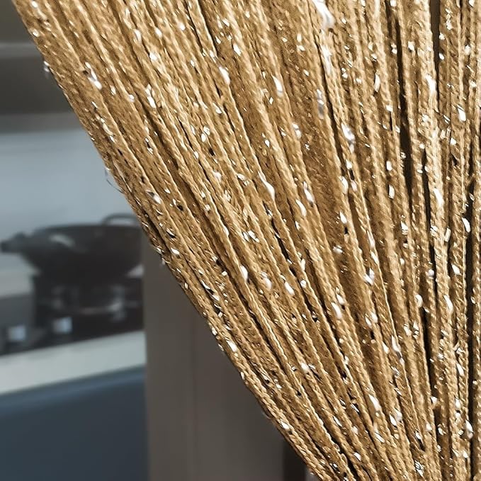 ave split Decorative Door String Curtain Wall Panel Fringe Window Room Divider