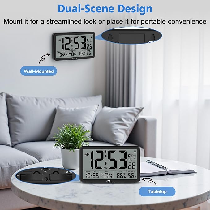 WallarGe Atomic Wall Clock