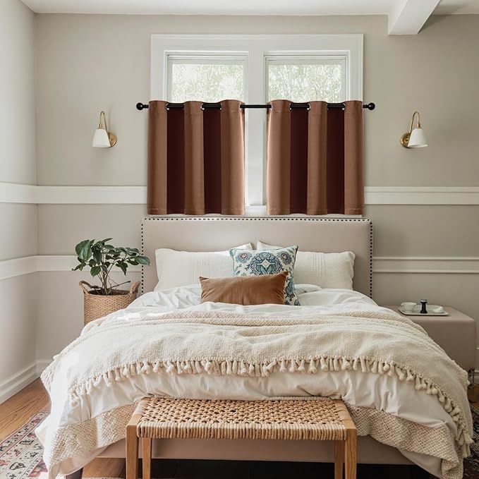 MIULEE Blackout Curtains for Bedroom Living Room 2 Panels, Thermal Insulated