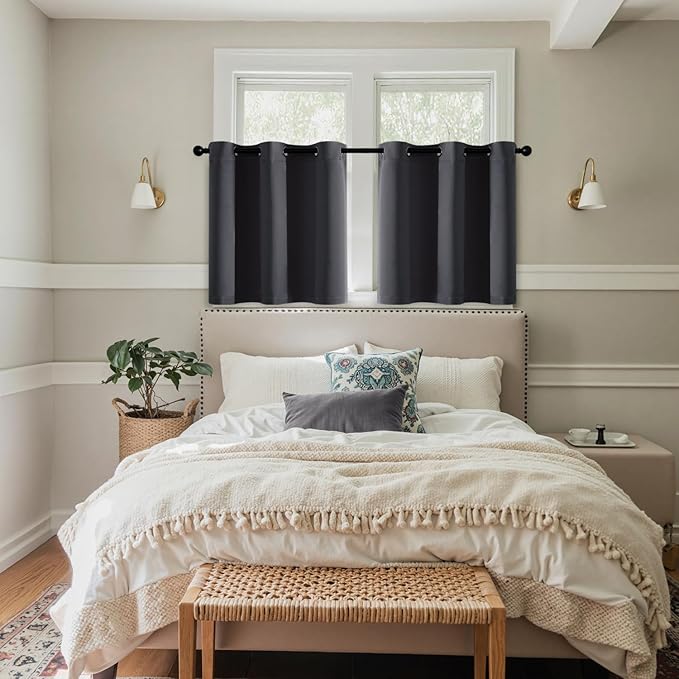 MIULEE Blackout Curtains for Bedroom Living Room 2 Panels, Thermal Insulated